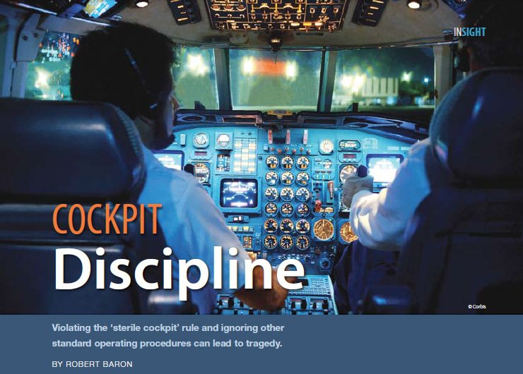 Cockpit Discipline